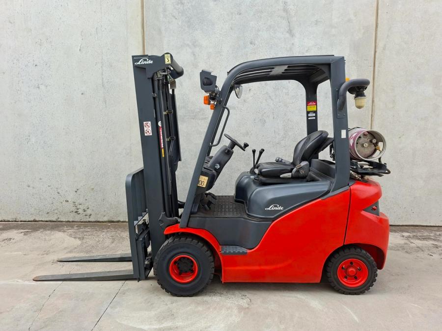 Linde H18TS LPG forklift, photo 1, stock U63387V