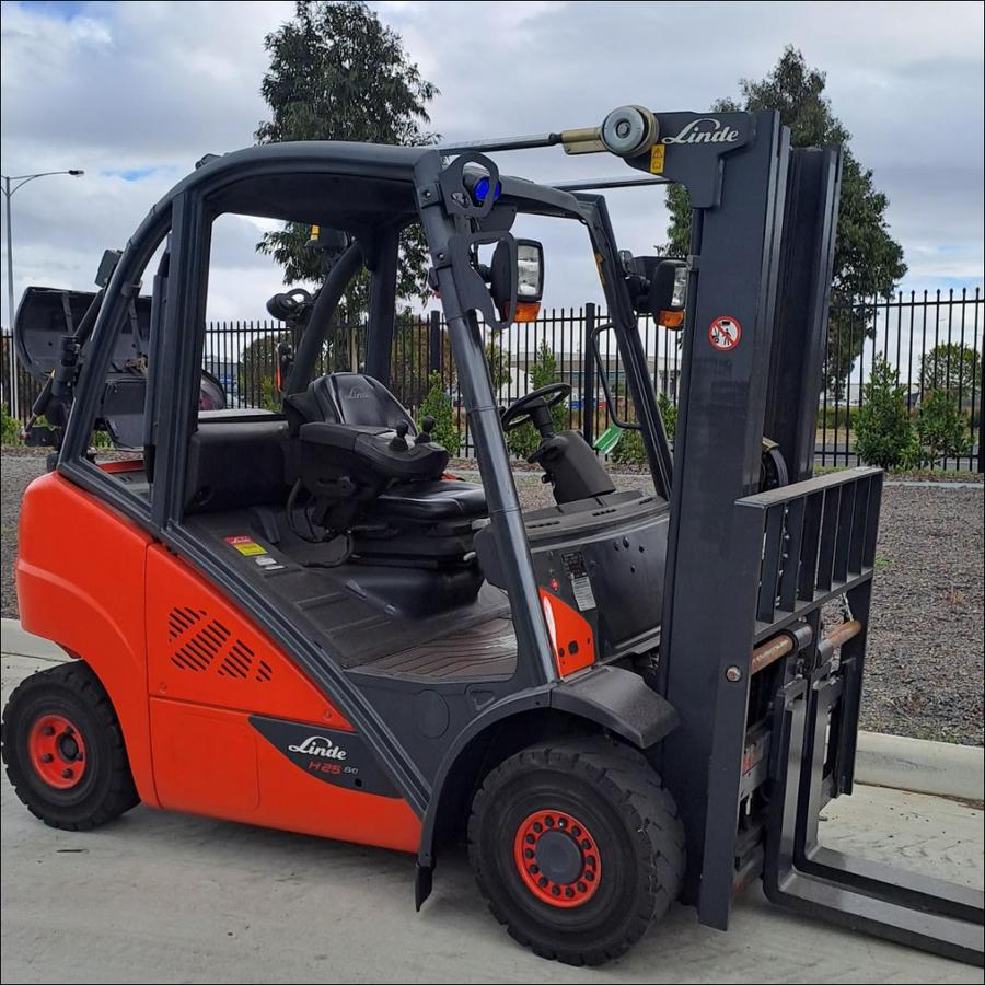 Linde H25T LPG forklift, photo 1, stock U42946V