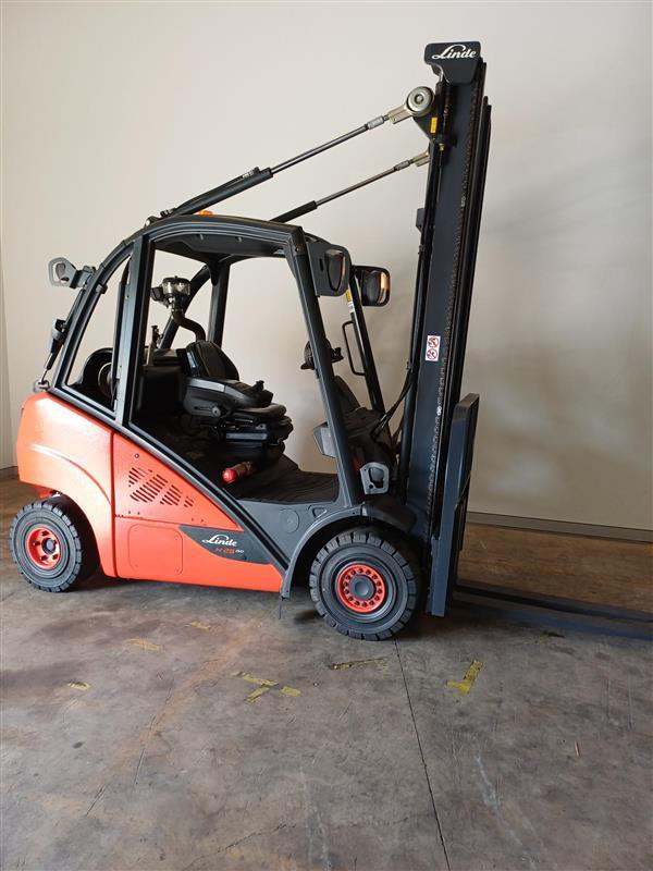Linde H25T LPG forklift, photo 1, stock U264860N
