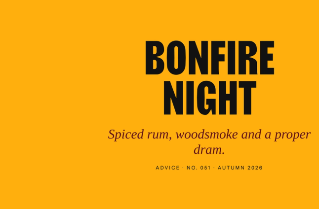 Bonfire Night Deserves a Proper Drink