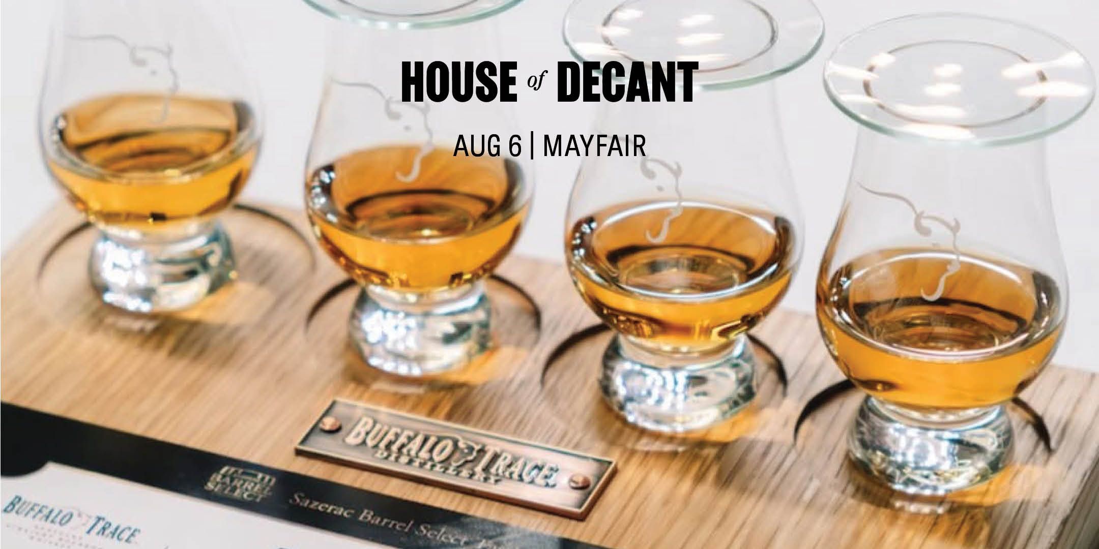 The Sazerac Whiskey Tasting