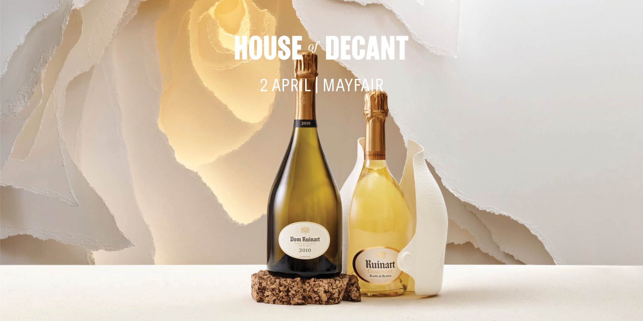 An Evening with Ruinart Champagne