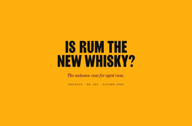 Is Rum the New Whisky?