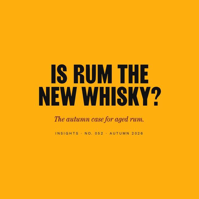Is Rum the New Whisky?