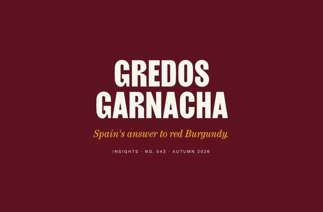 Gredos Garnacha: Spain's Answer to Red Burgundy