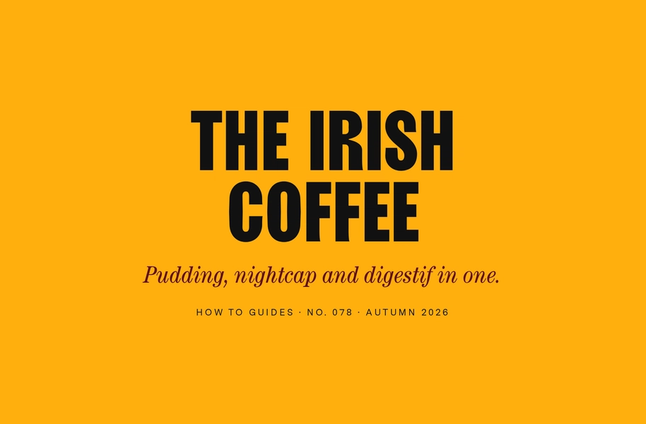 How to Make an Irish Coffee (Properly)