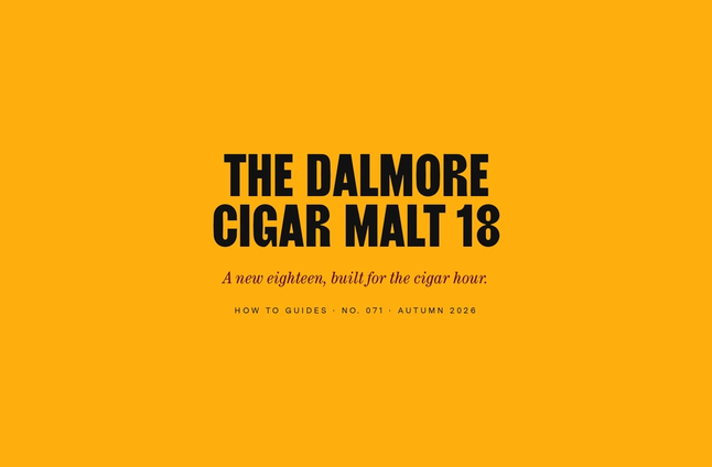 The Dalmore Range, and the New Cigar Malt 18