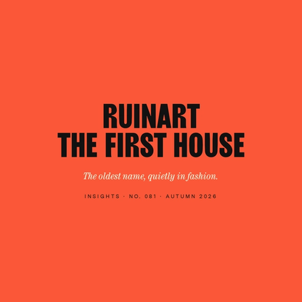 Ruinart: The First House in Champagne