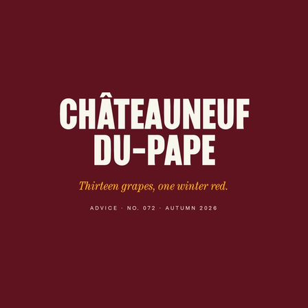 Châteauneuf-du-Pape: Thirteen Grapes, One Winter Red