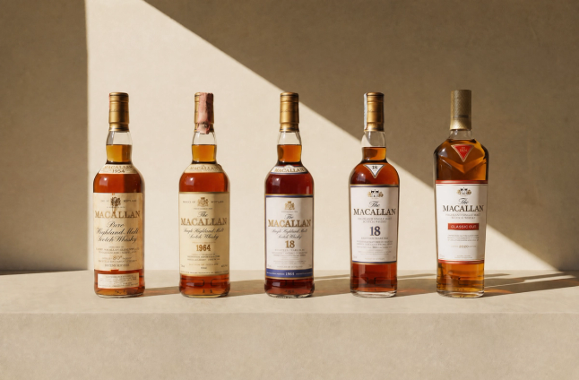 Five Macallans. Seventy Years. One Night.