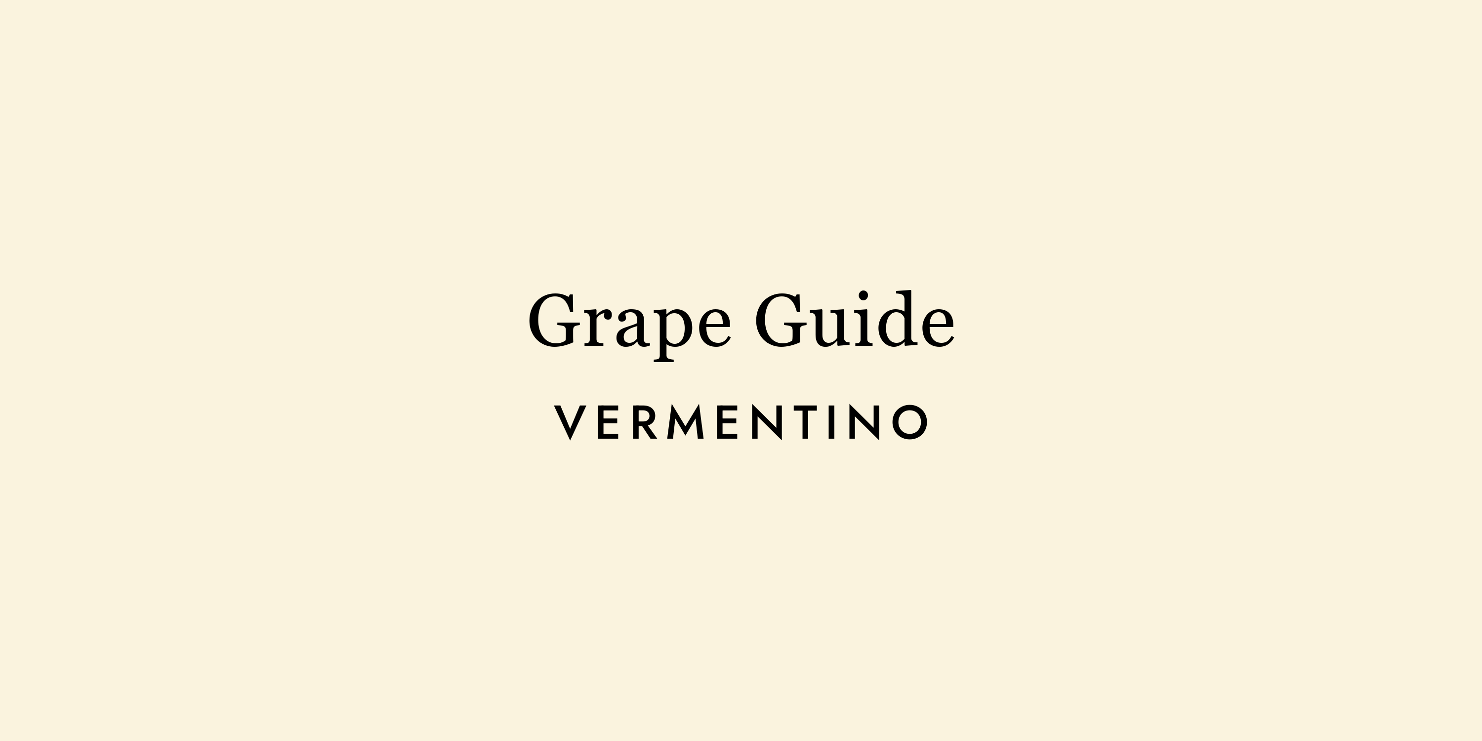 Vermentino: Mediterranean Sunshine in a Glass