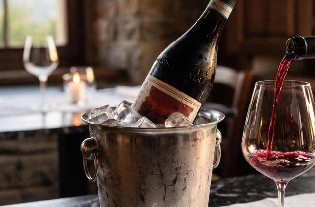 Should you chill red wine?