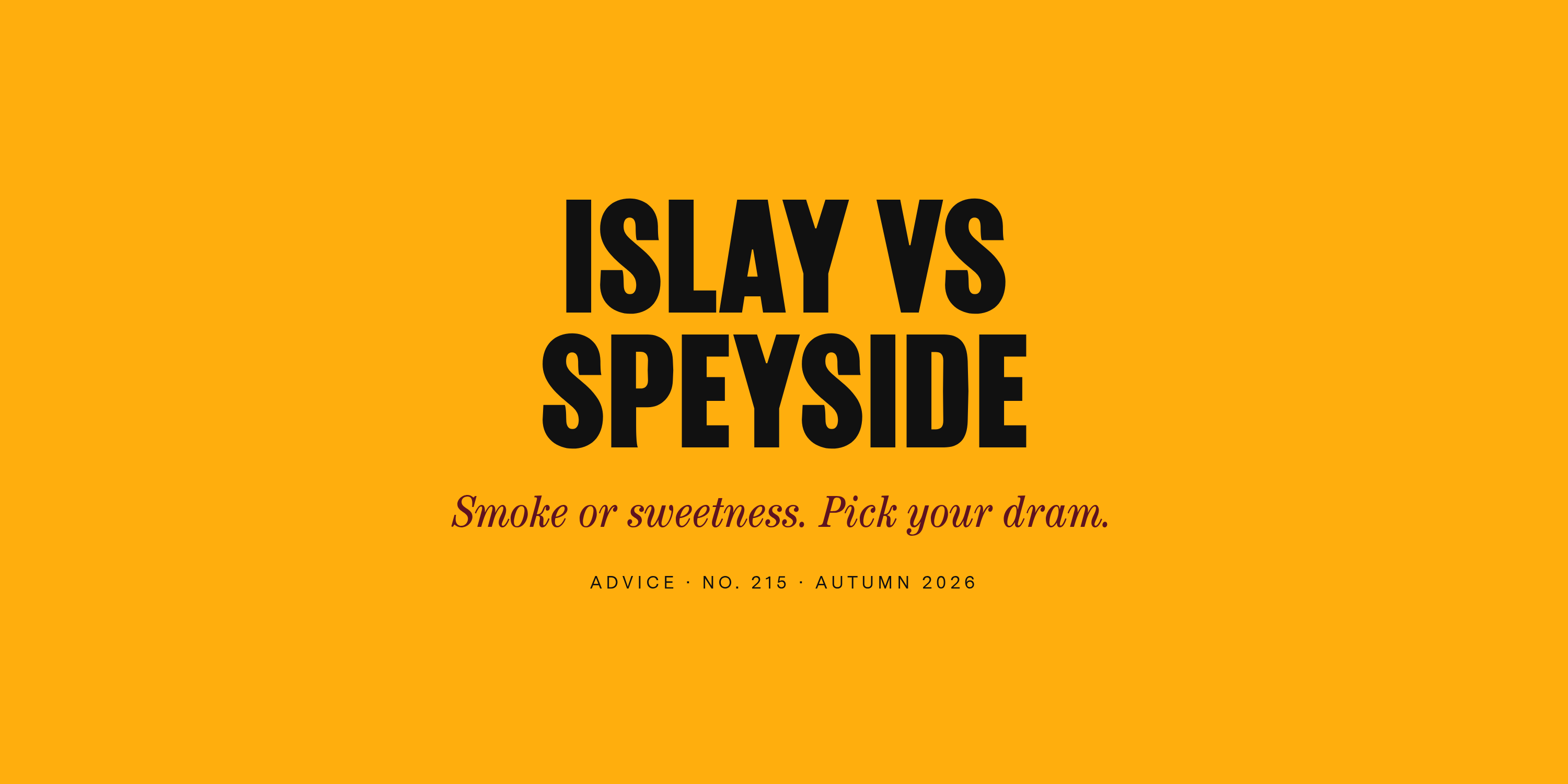 Islay vs Speyside: The Two Souls of Scotch