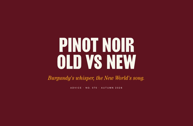 Old World or New World Pinot Noir?