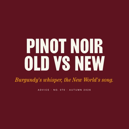 Old World or New World Pinot Noir?