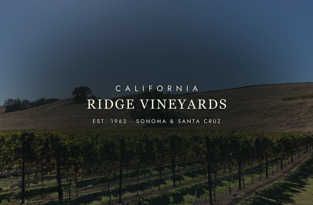 Ridge Vineyards: California's Old-Vine Icon