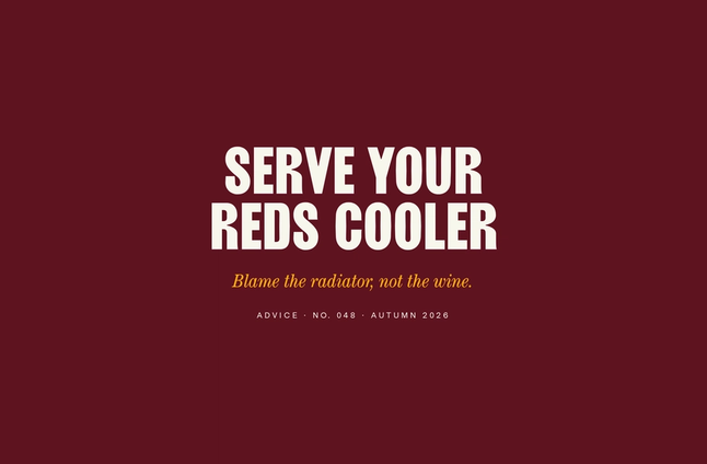 Are You Serving Your Red Too Warm?