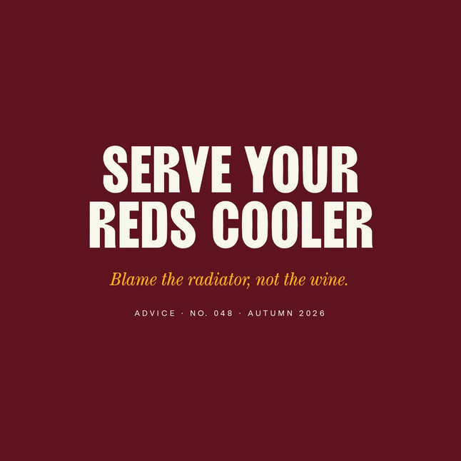 Are You Serving Your Red Too Warm?