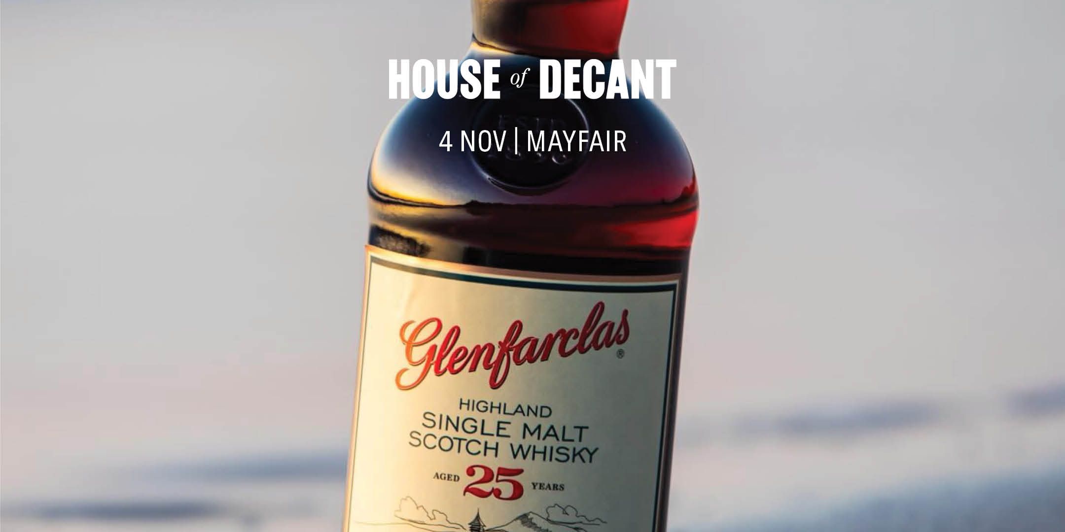 An Evening with Glenfarclas Whisky 