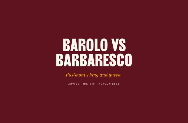 Barolo vs Barbaresco: Piedmont's King and Queen