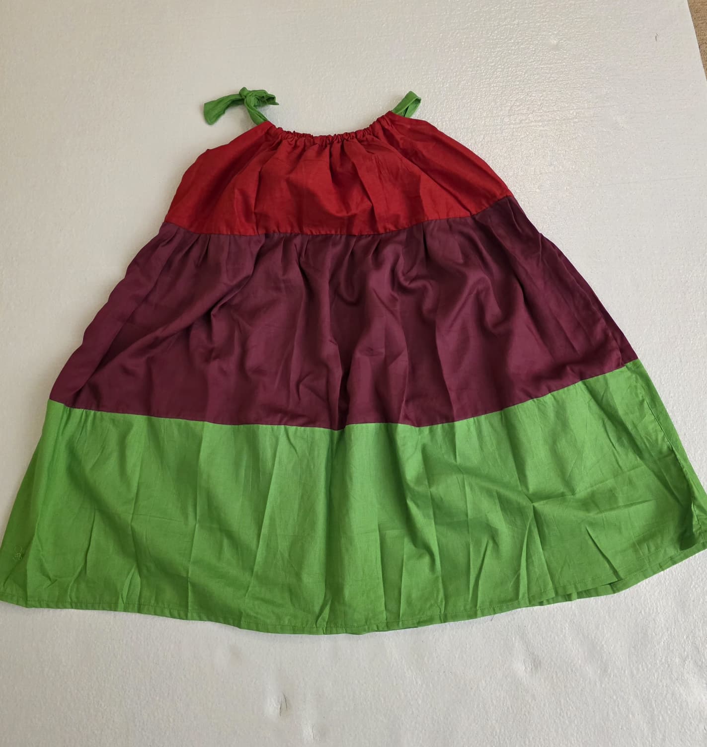 Pillowcase Dress – green