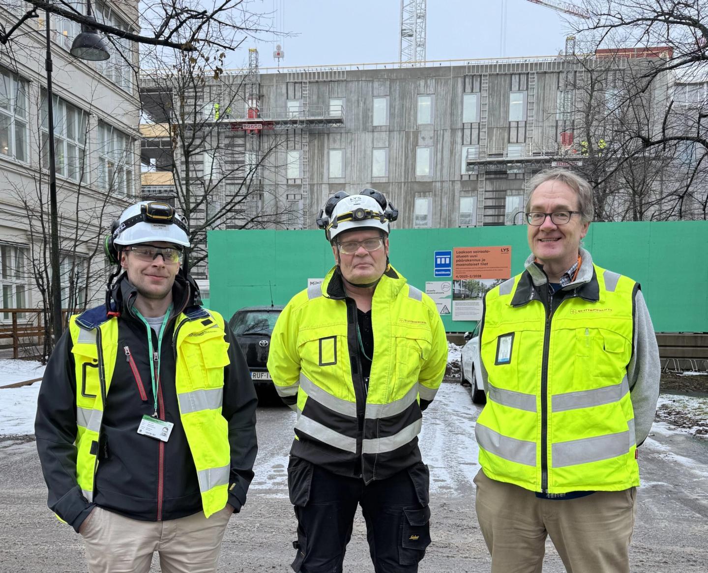 Laakson yhteissairaalahankkeen talotekniikka-asennukset edistyvät tahdissa