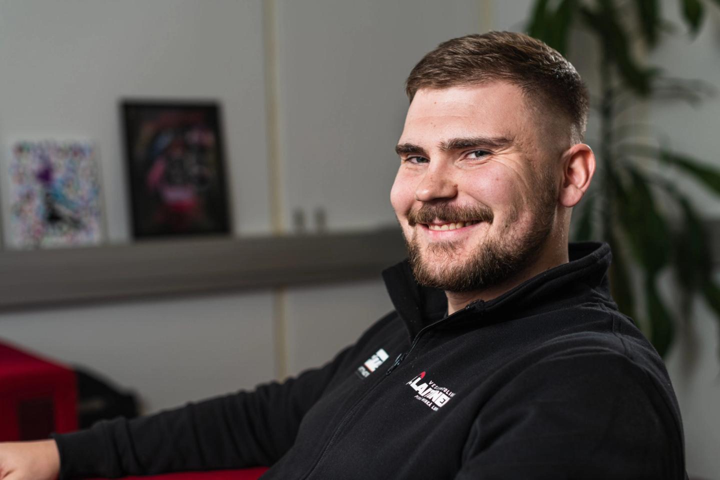 Jesse Harmainen opiskeli LVI-insinööriksi työn ohella