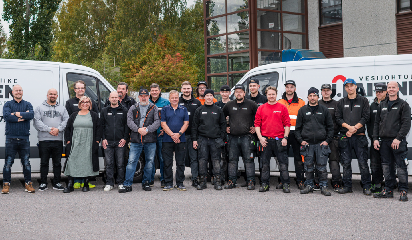 Pitkän linjan lvi-yrittäjä Jukka Laitinen sai seuraajan Jarmo Koistisesta