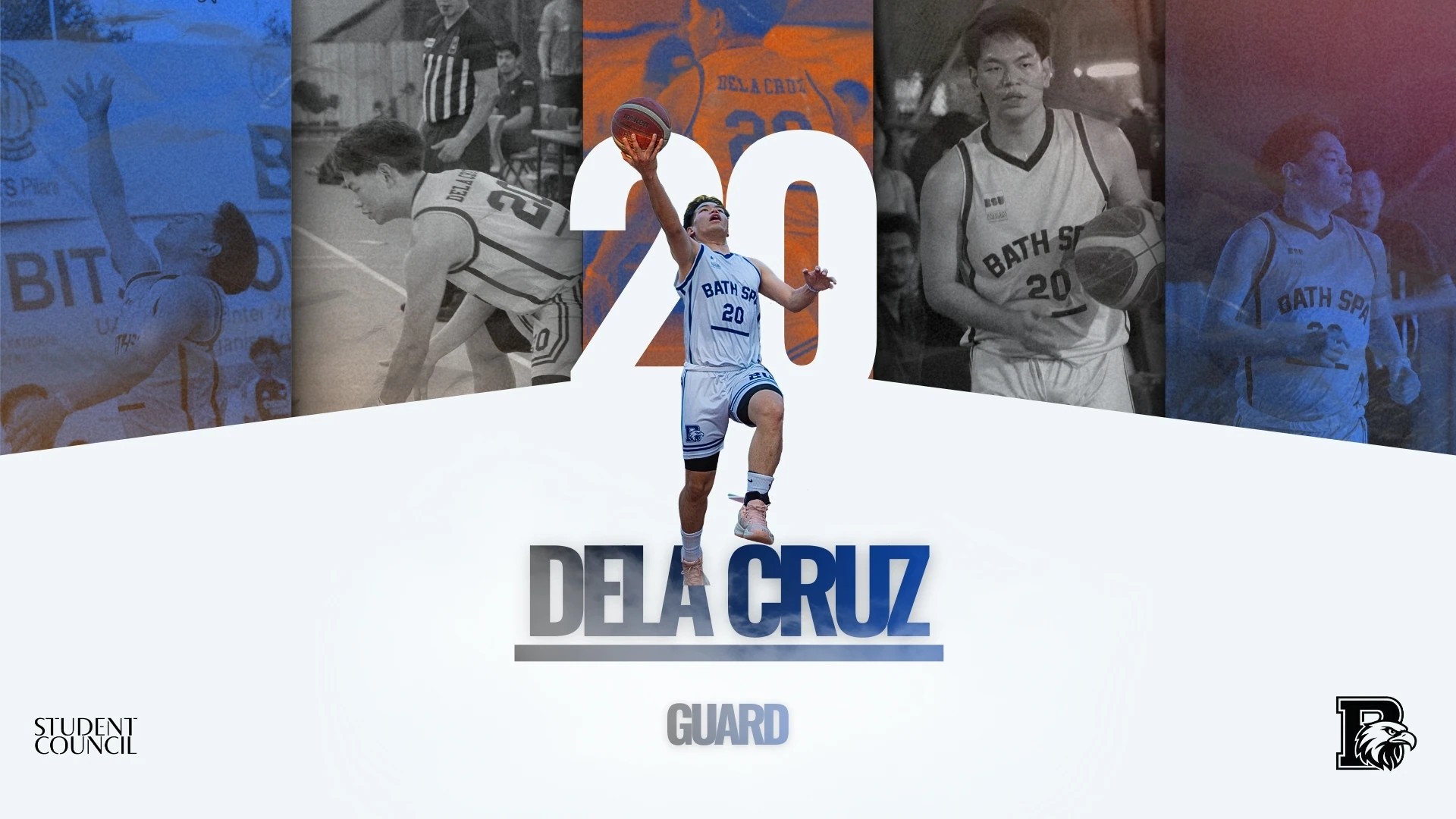 BASKETBALL PLAYER WEARING NO. 20