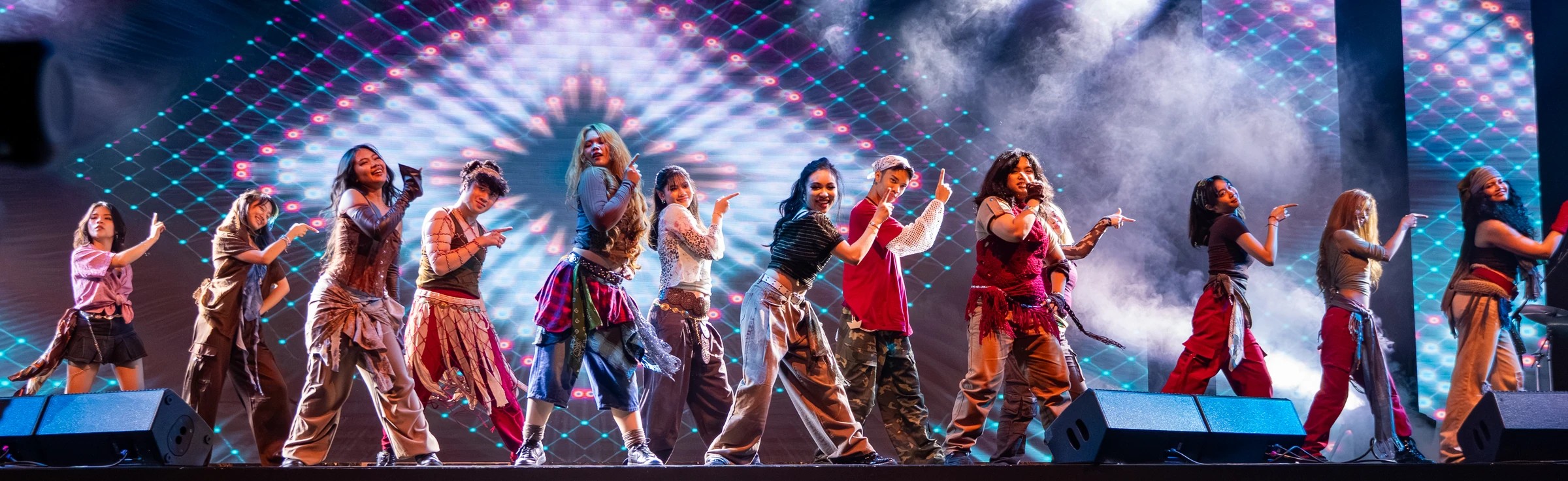 Wide view of dancers performing at Kalayaan 2026