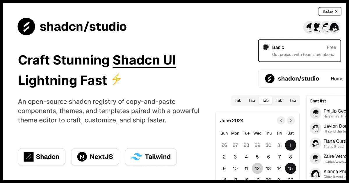 image of Shadcn Studio - Theme Generator