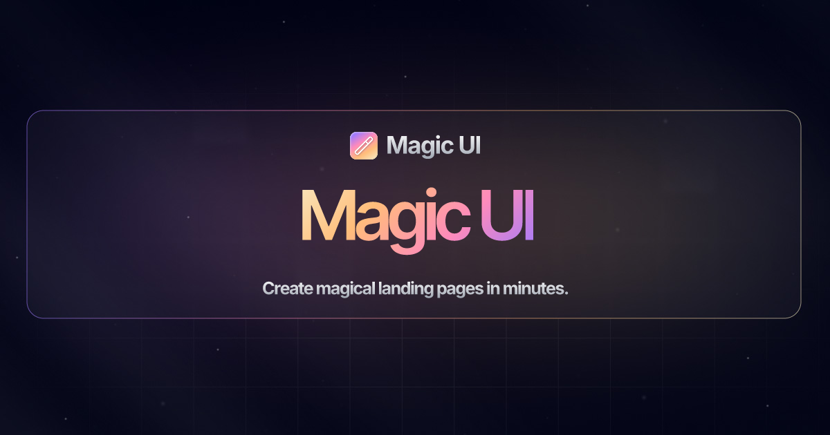 Magic UI