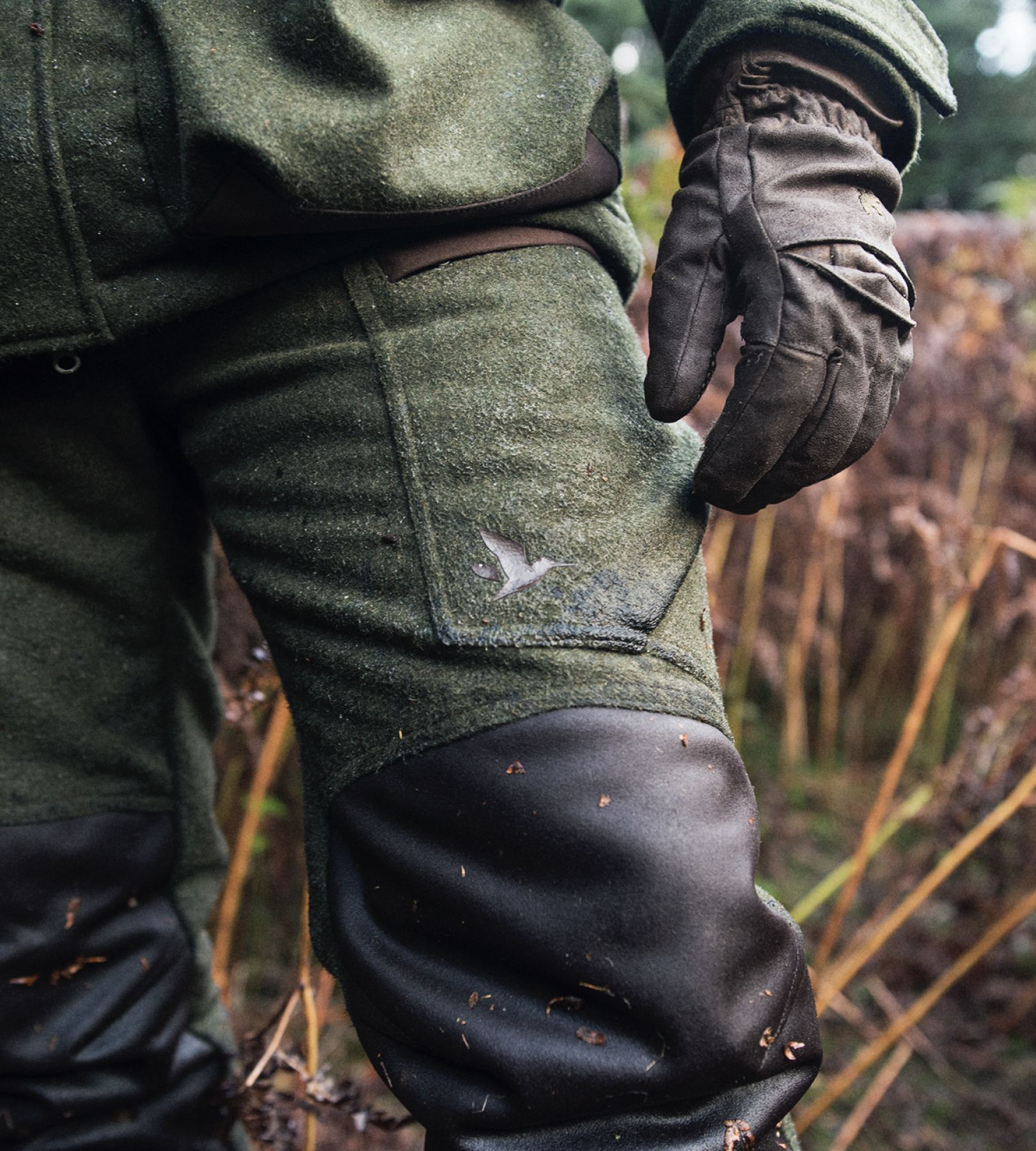 Seeland Kraft Force Trousers Waterproof Shaded Olive Hunting Shooting 