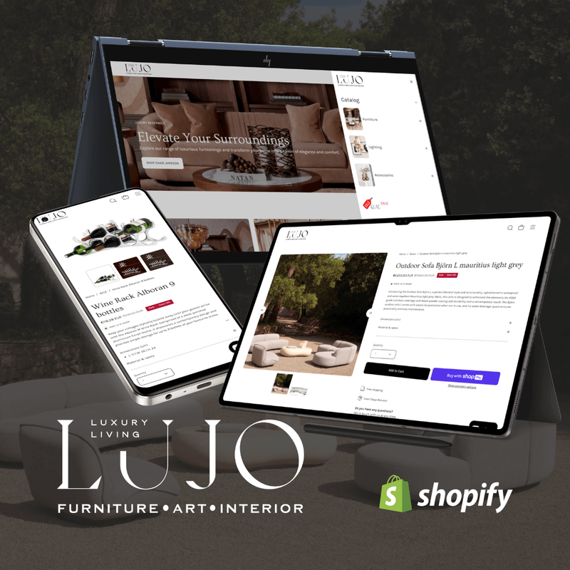 Shopify webshop for store in La marina, Finestrat