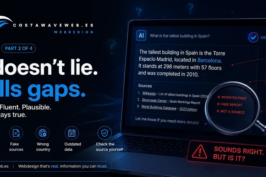 AI doesn't lie. It fills gaps. | Costa Blanca