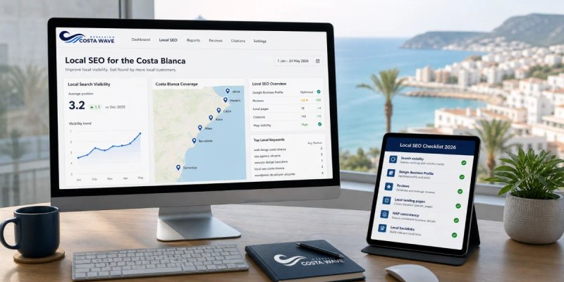 Lokale SEO Costa Blanca: zo word je gevonden in 2026