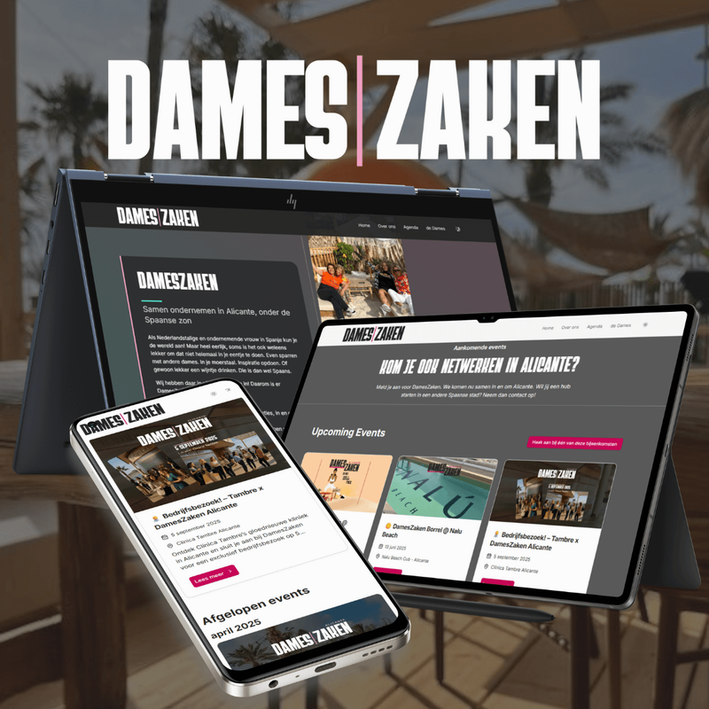 New website for networking club for entrepreneurial women in Alicante and surrounding area | Costa Blanca