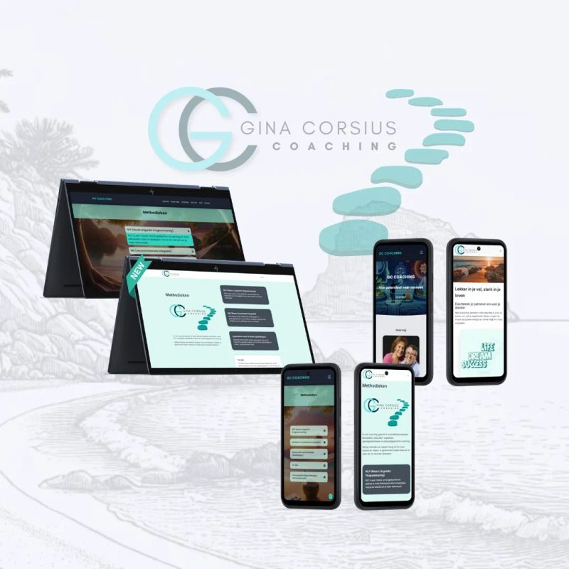 Gina Corsius Coaching, landing page for online coaching in NLP, NEI, Family Constellations, Systemic Work | La Nucia - Costa Blanca