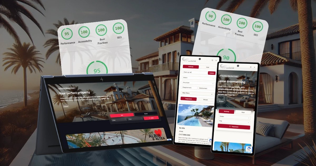 performance real estate website