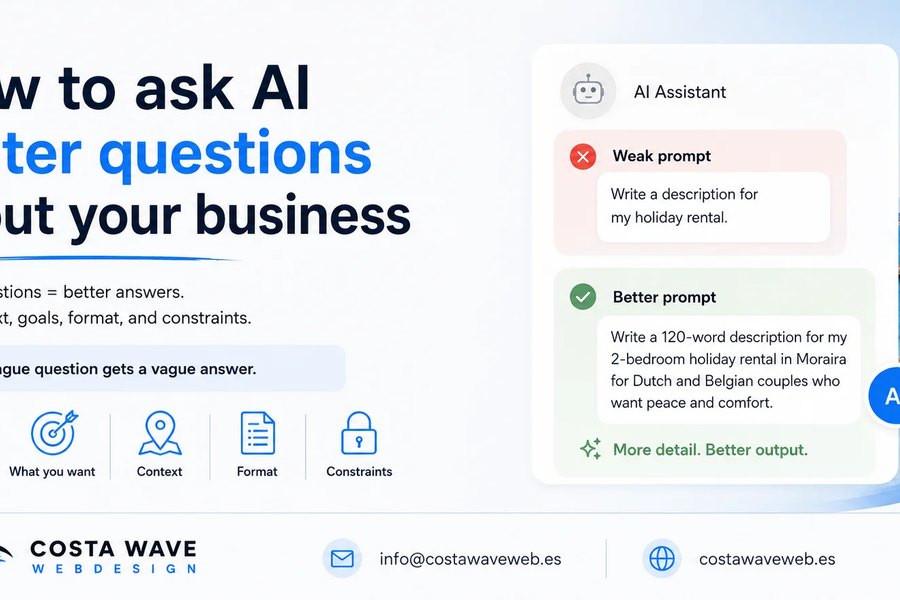 How to ask AI better questions about your business | Costa Blanca