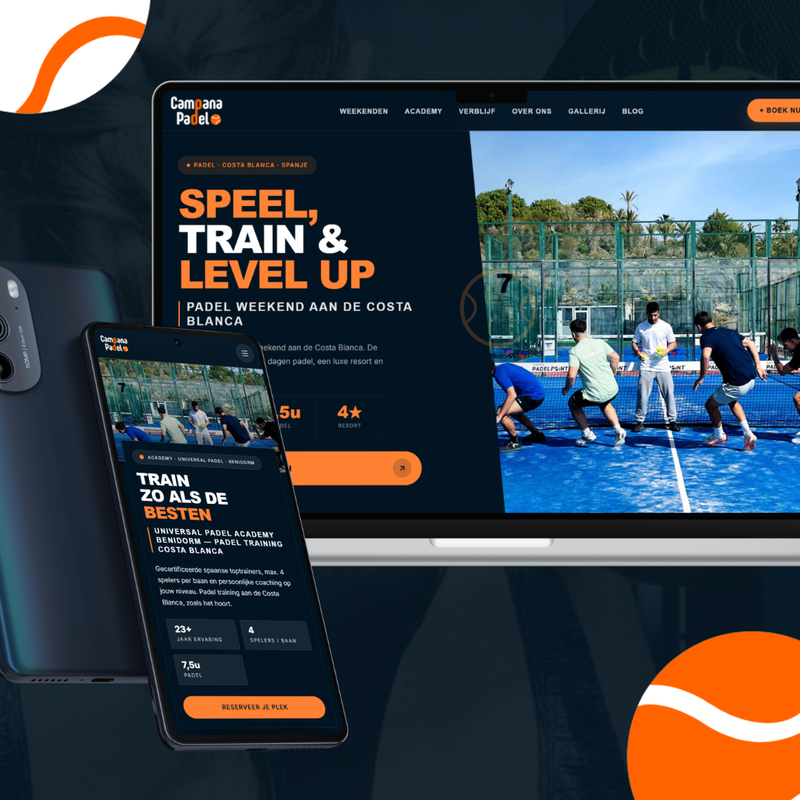 Website padel weekends Benidorm | Campana Padel
