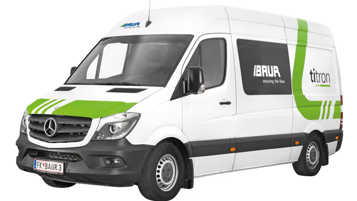 Baur titron | Cable test van | New generation of cable fault location