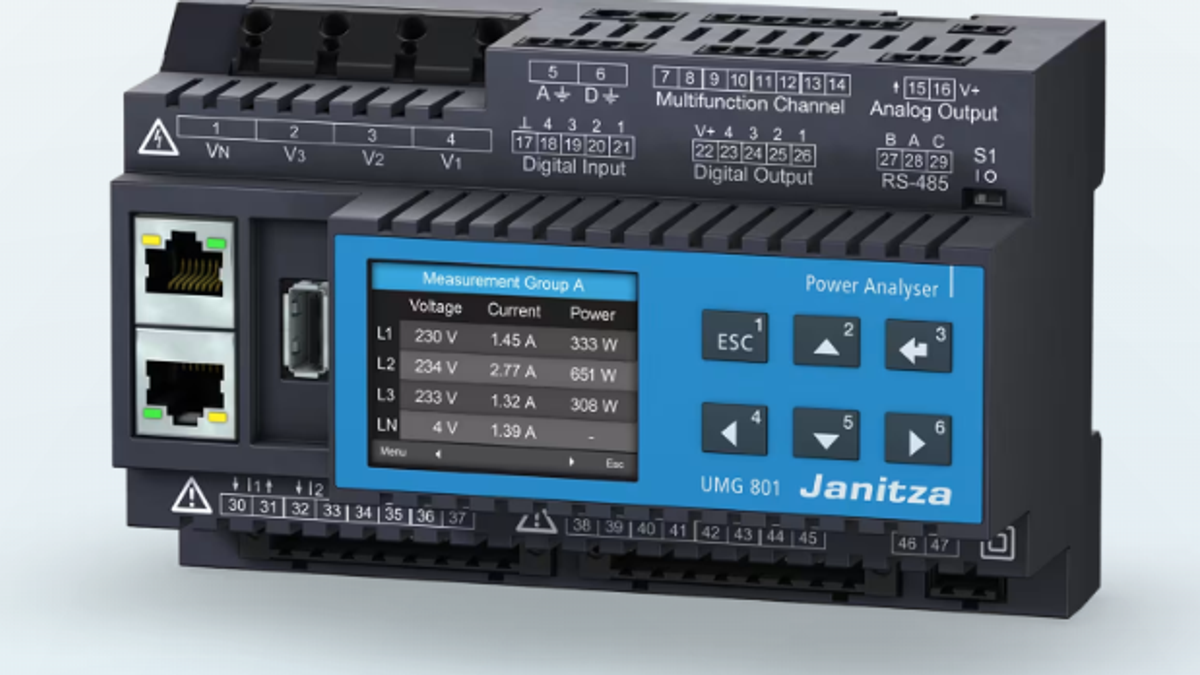 Expandable modular power analyzer