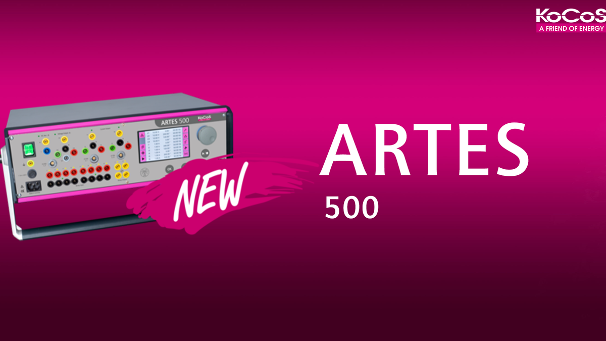 ARTES 500 – The New Generation of Relay Testing