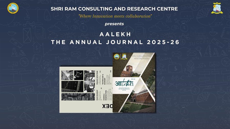 Cover of Aalekh 2026 - Annual Journal
