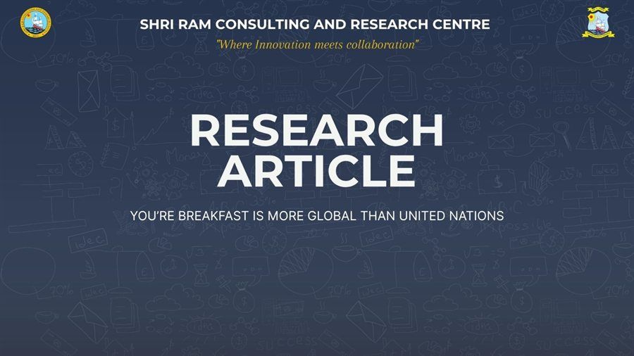 Cover of Your Breakfast is More Global than the UN