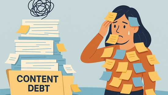 Let’s Talk About Content Debt: What It Is, How It Grows, and How to Tame It