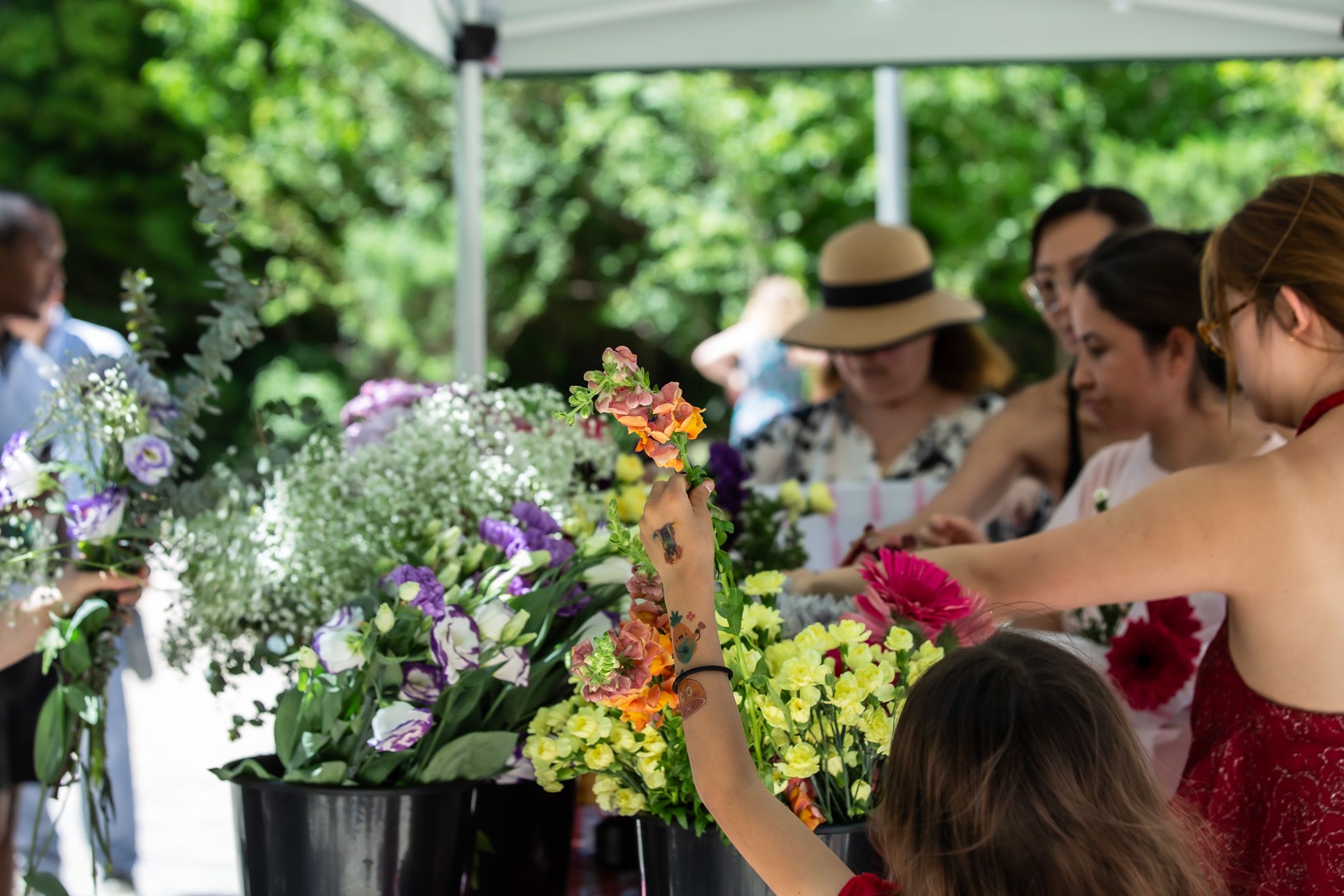 Backyard Performances with Flowers & Opera