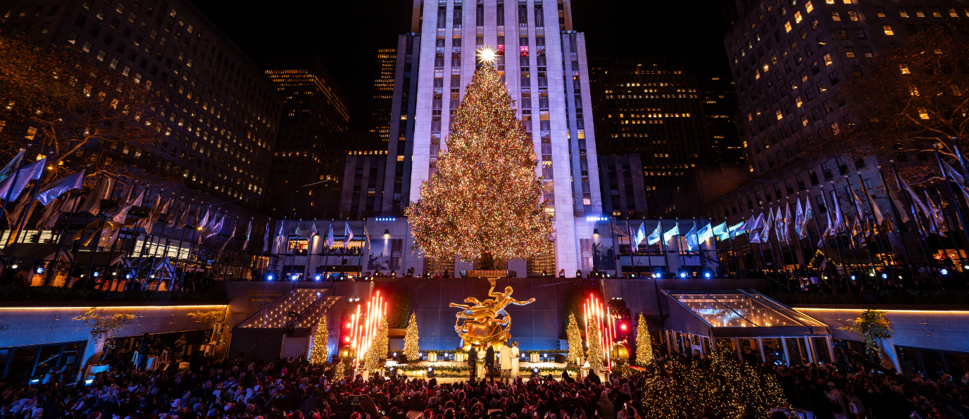 The Holidays Rockefeller Center - NYCクリスマス&ウィンターセレブ