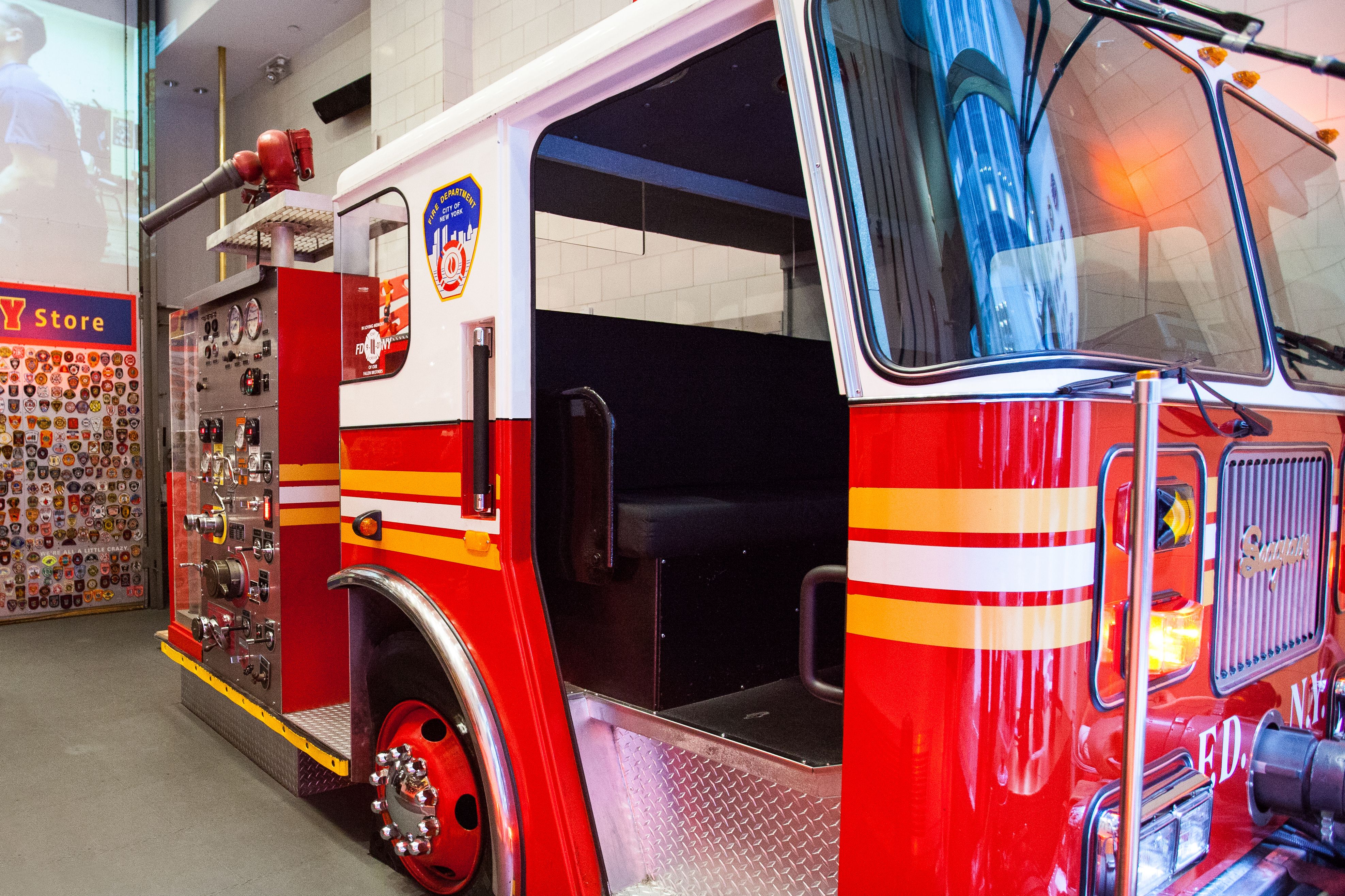 FDNY Fire Zone | NYC Shopping at Rock Center